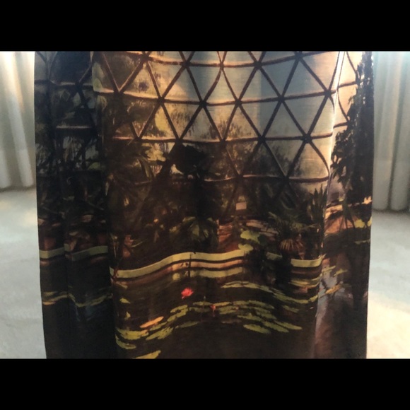 Sleeveless mid-length dress - Picture 5 of 7